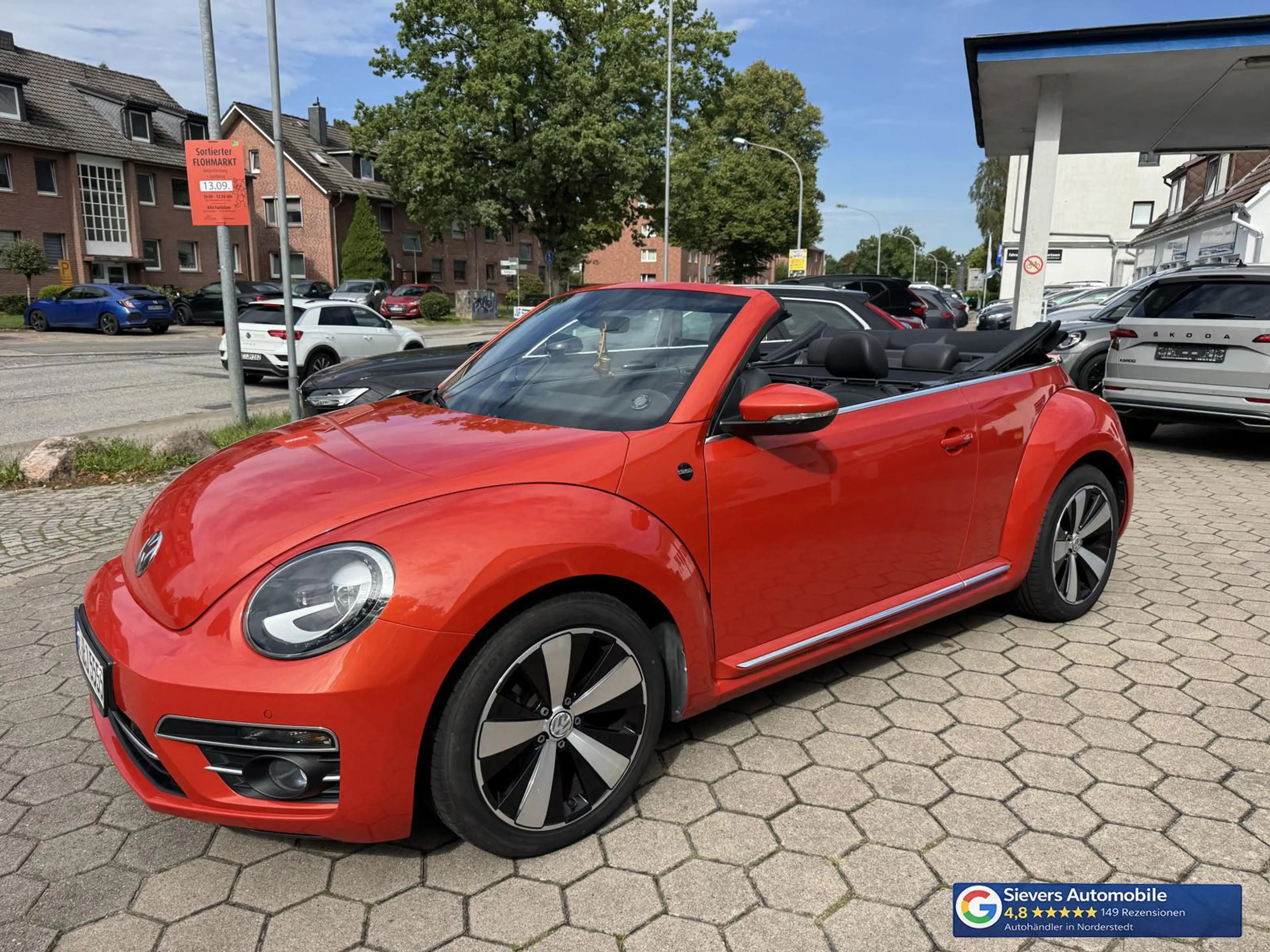 Volkswagen Beetle Cabriolet Design DSG Leder Xenon Navi Apple CarPla — photo 10