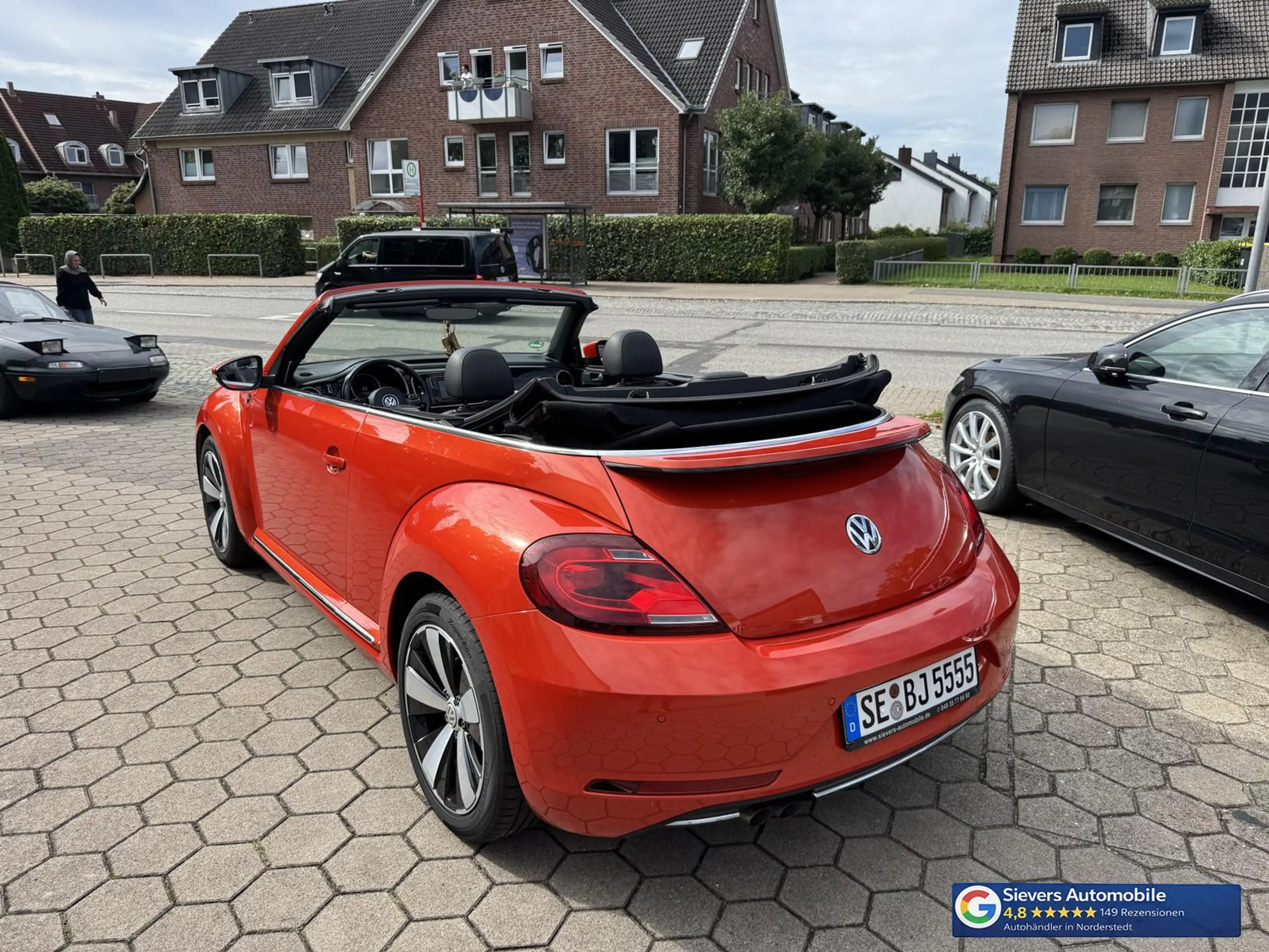 Volkswagen Beetle Cabriolet Design DSG Leder Xenon Navi Apple CarPla — photo 14