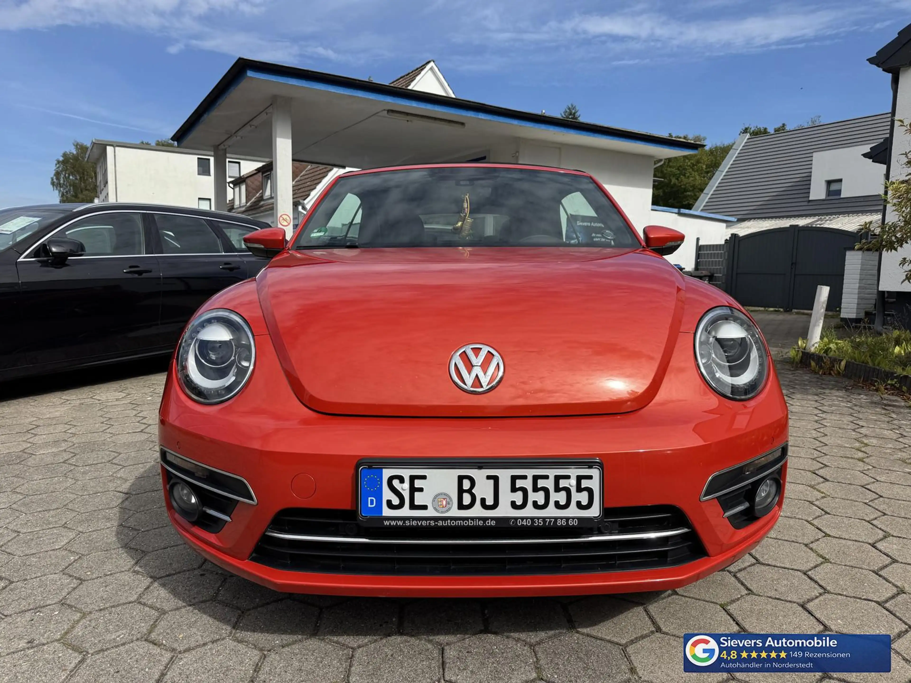 Volkswagen Beetle Cabriolet Design DSG Leder Xenon Navi Apple CarPla — photo 3