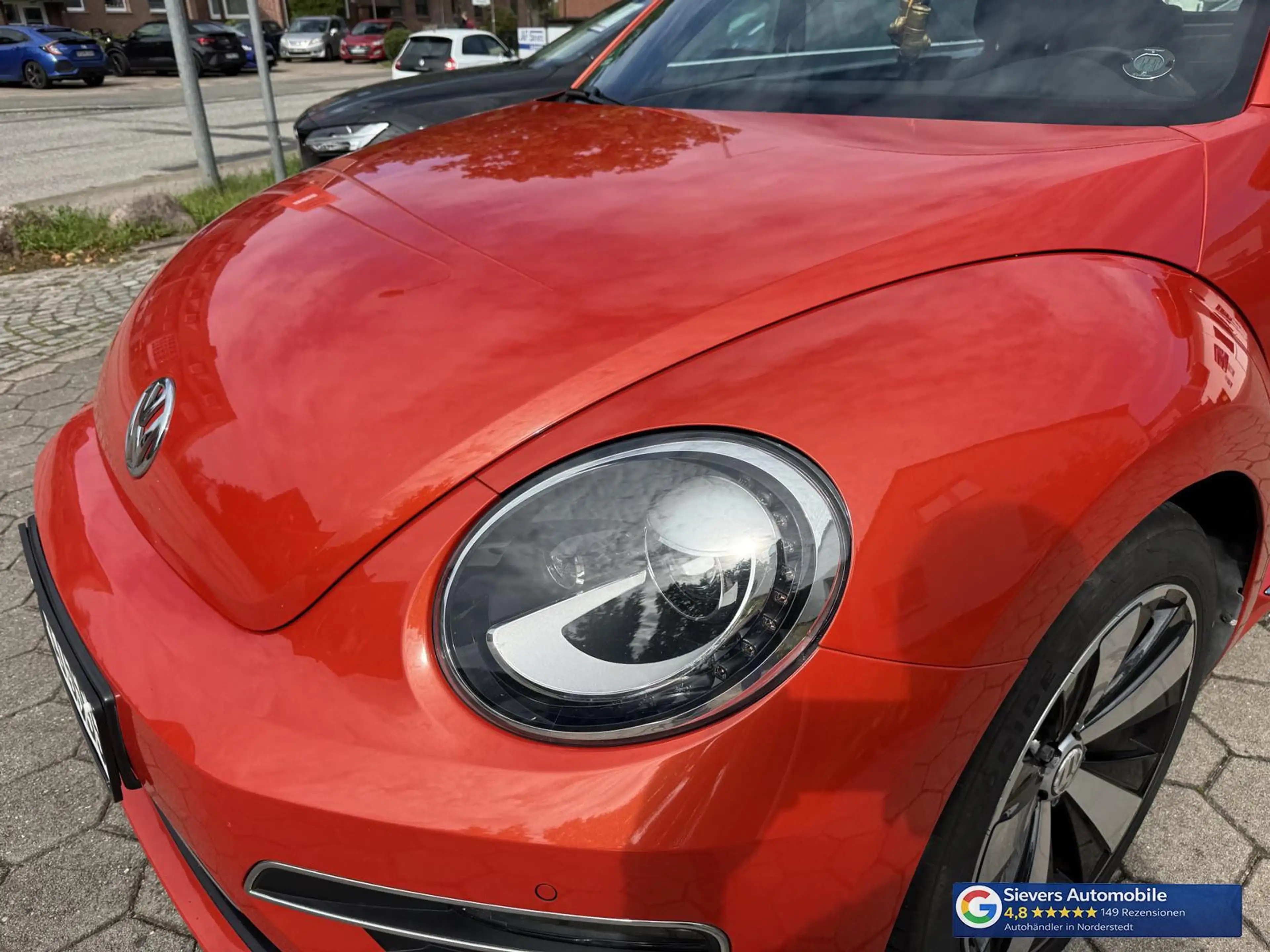 Volkswagen Beetle Cabriolet Design DSG Leder Xenon Navi Apple CarPla — photo 15