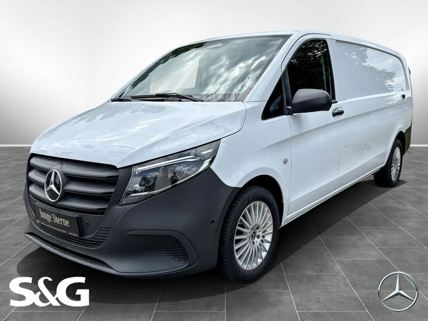 Mercedes-Benz Vito 114 CDI KA/E PRO AHK+Sitzhzg.+Navi+MBUX Weiß - 1