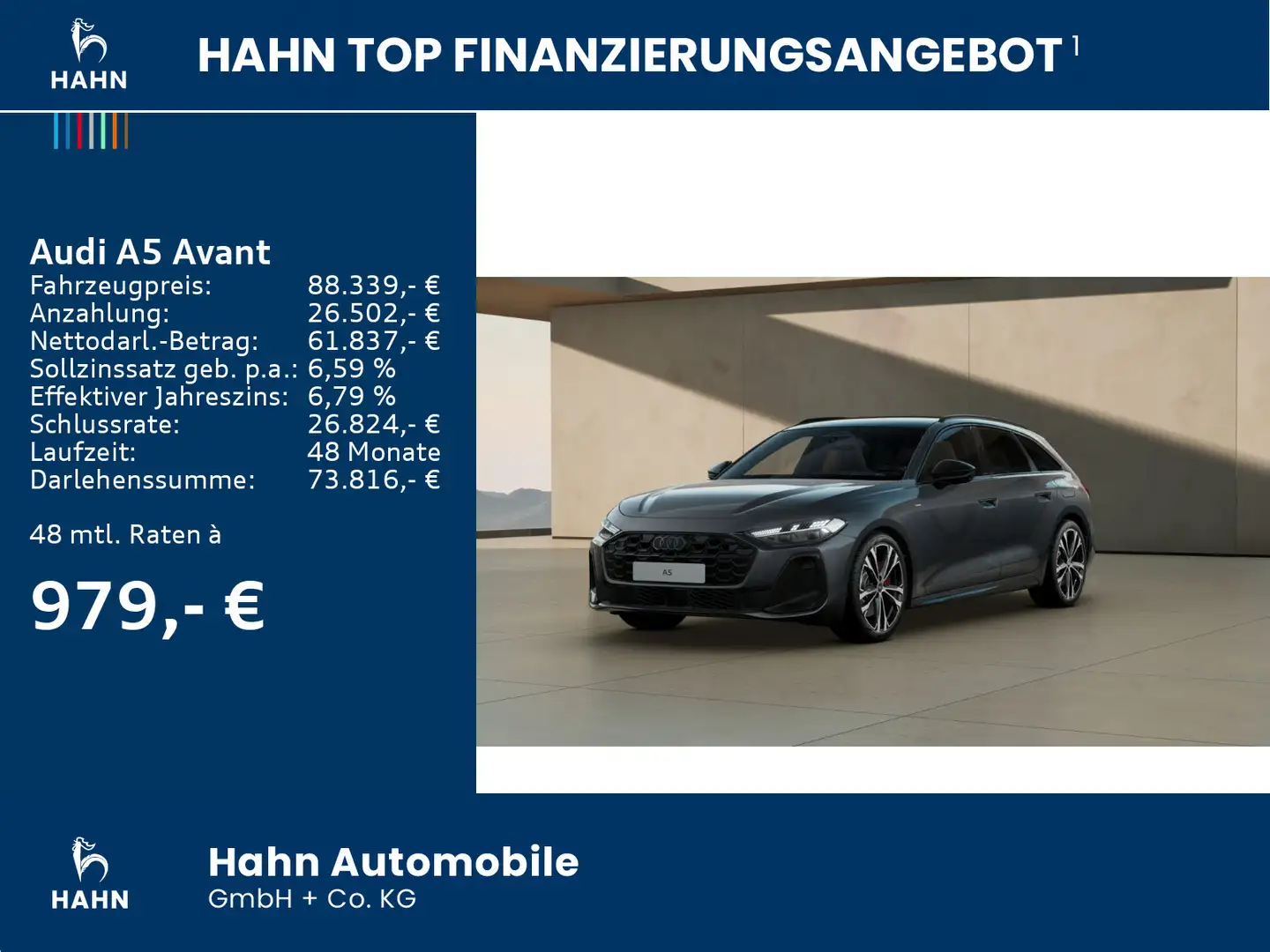 Audi A5 e-hybrid quattro 270 kW S tronic, Grau - 2