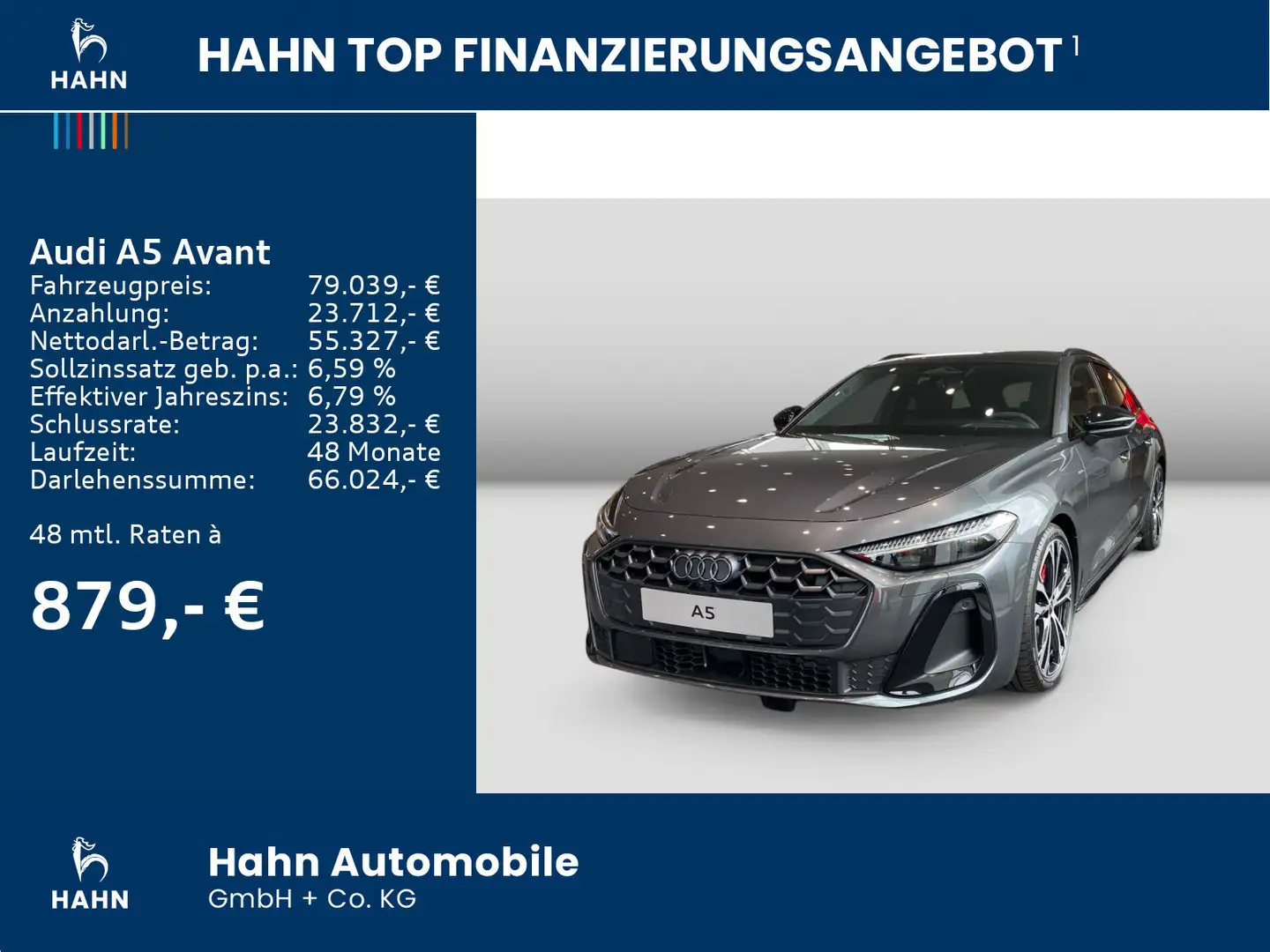 Audi A5 e-hybrid quattro 270 kW S tronic, Grau - 2