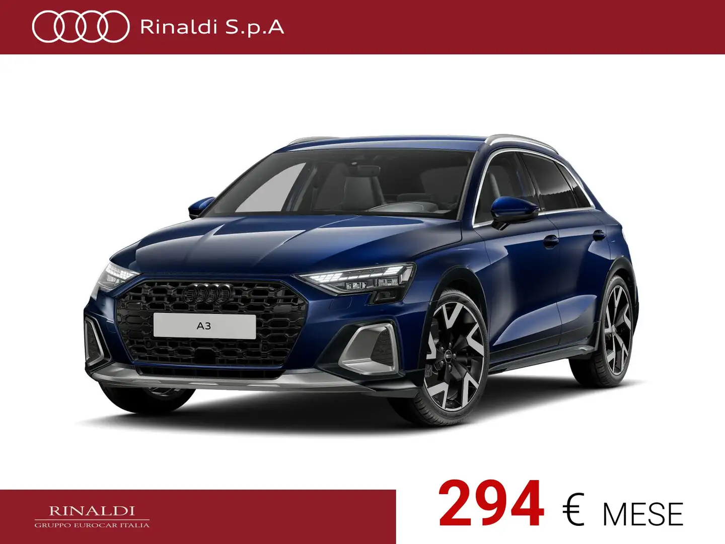 Audi A3 allstreet 35 1.5 tfsi mhev identity contrast s-tro Blu/Azzurro - 1