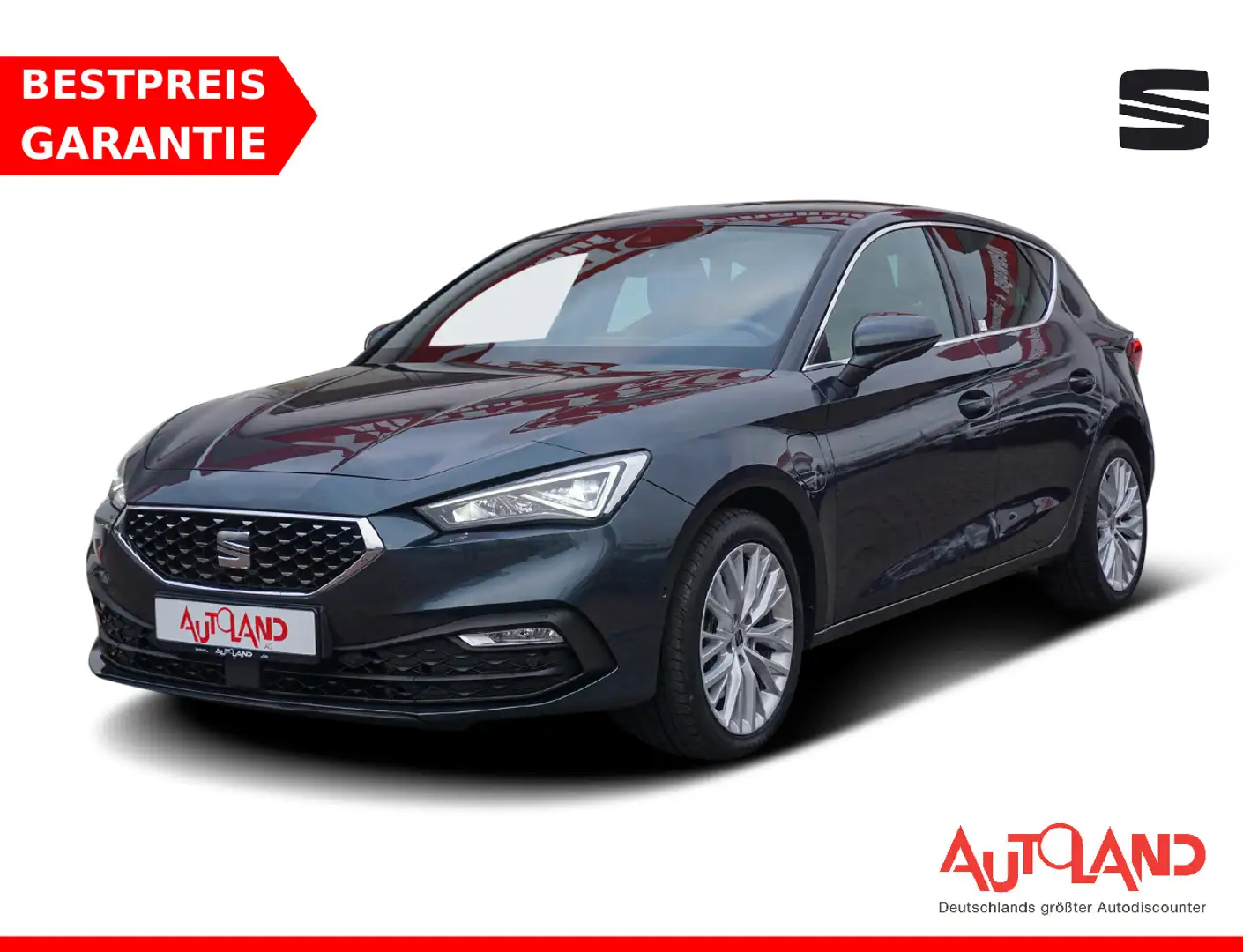 SEAT Leon 1.4 Xcellence e-Hybrid LED Navi ACC Kamera Grau - 1
