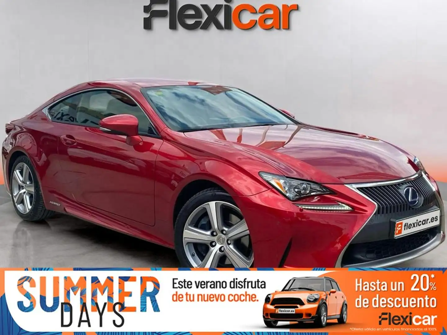 Lexus RC F Executive Красный - 1
