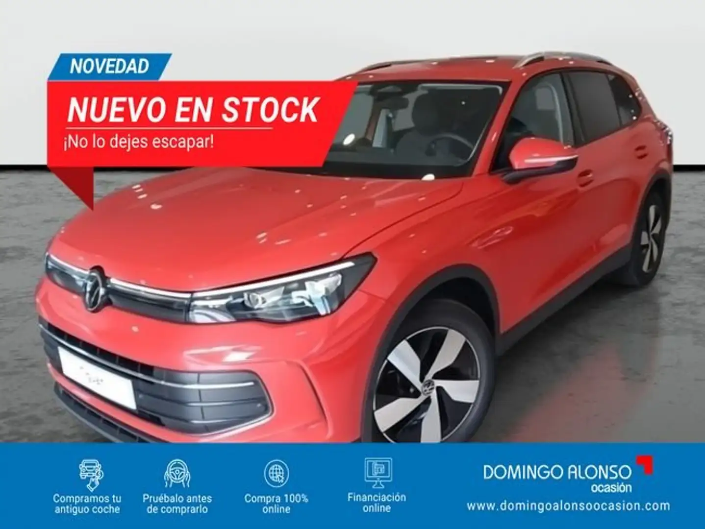Volkswagen Tiguan Nuevo  Más 1.5 TSI mHEV 96kW (130 CV) DSG7 Rojo - 1
