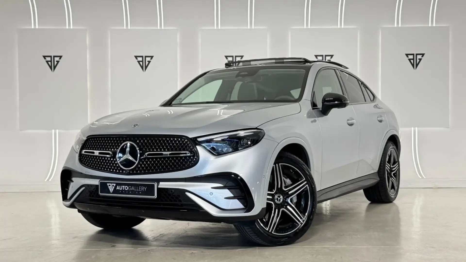 Mercedes-Benz GLC 200 Coupé 4Matic 9G-Tronic Argent - 1