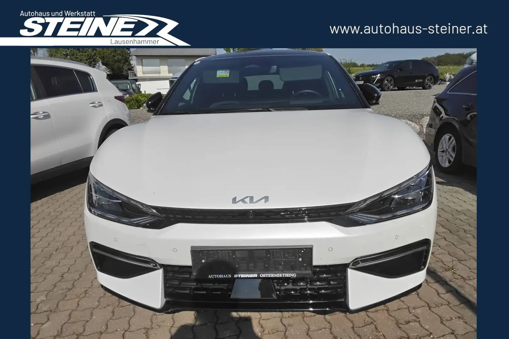 Kia EV6 GT-Line Premium 4WD; Anhängerkupplung, Focal Soundsystem. HERSTELLERGARANTIE Weiß - 2
