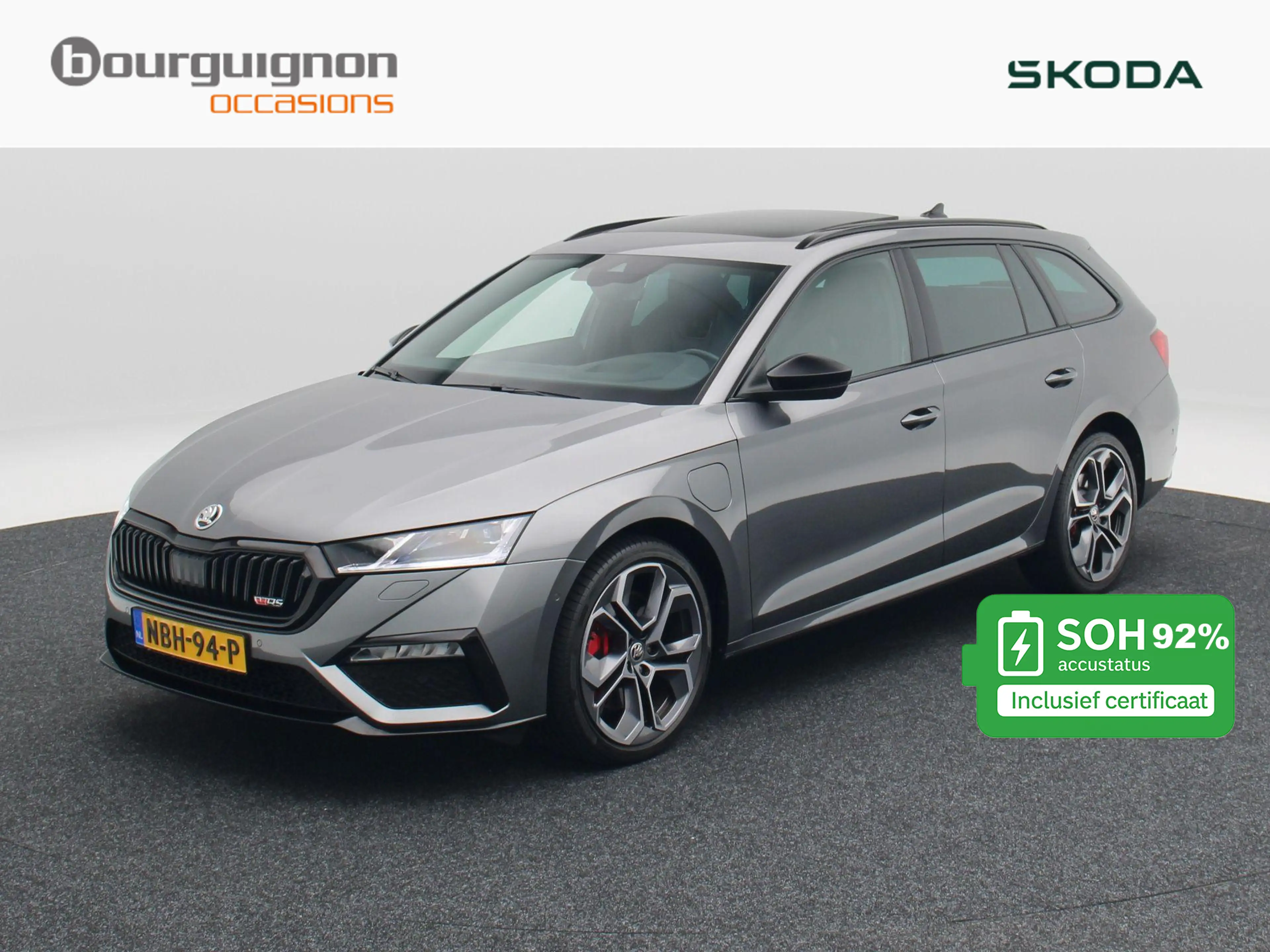 Skoda Octavia Combi 1.4 TSi 245 Pk RS iV PHEV Business | Stoel/S