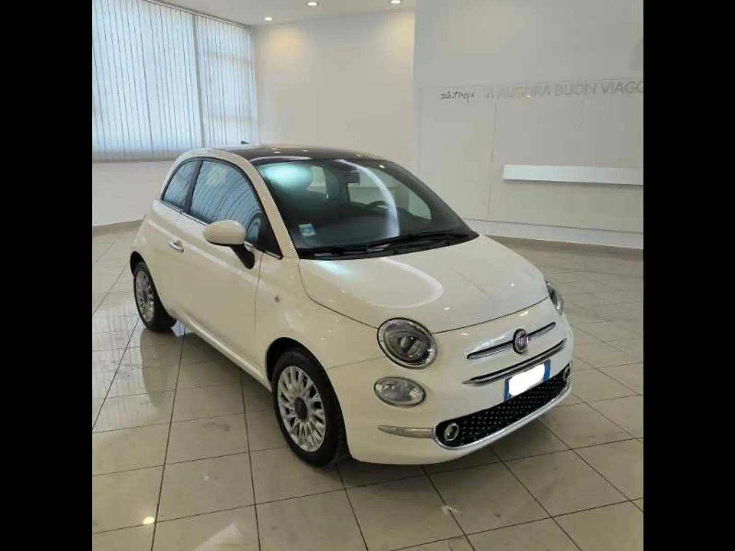 Fiat 500 1.0 hybrid Dolcevita 70cv Bianco - 1