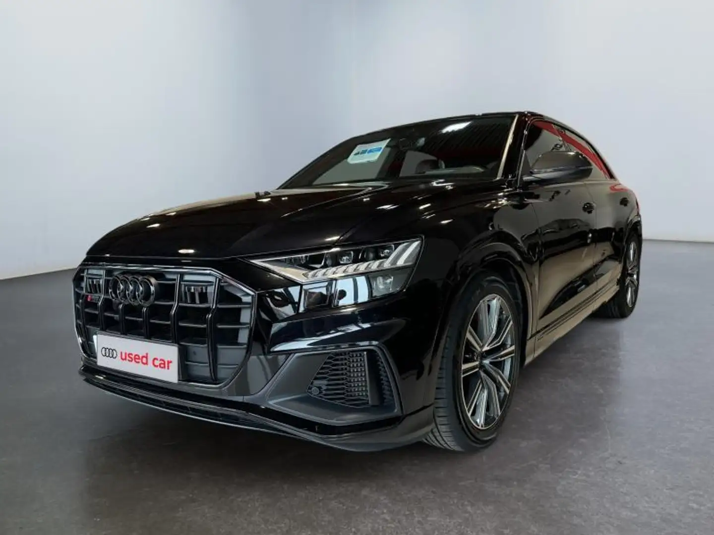Audi SQ8 *GPS*Suspension pneumatique*Cuir*Carplay Zwart - 1