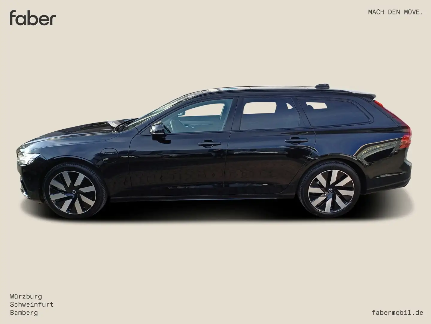 Volvo V90 T8 Plus Dark Recharge PiH AWD Černá - 1