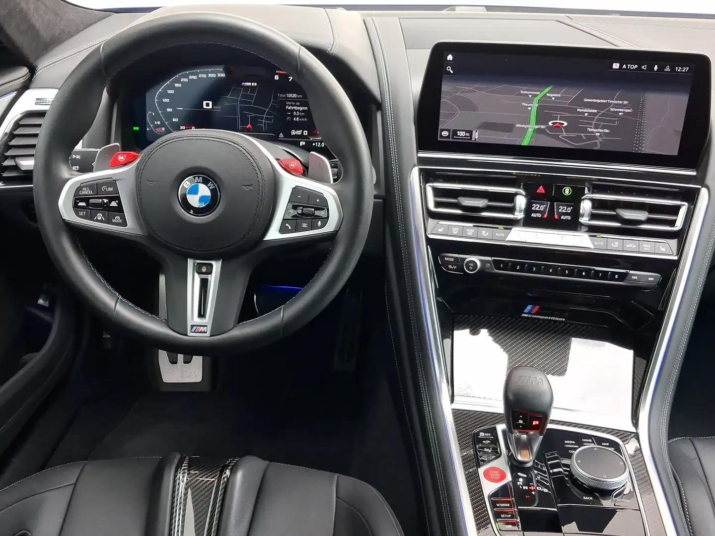 BMW M8 Competition Gran Coupé xDr ParkAs+ DrivAProf Blau - 2