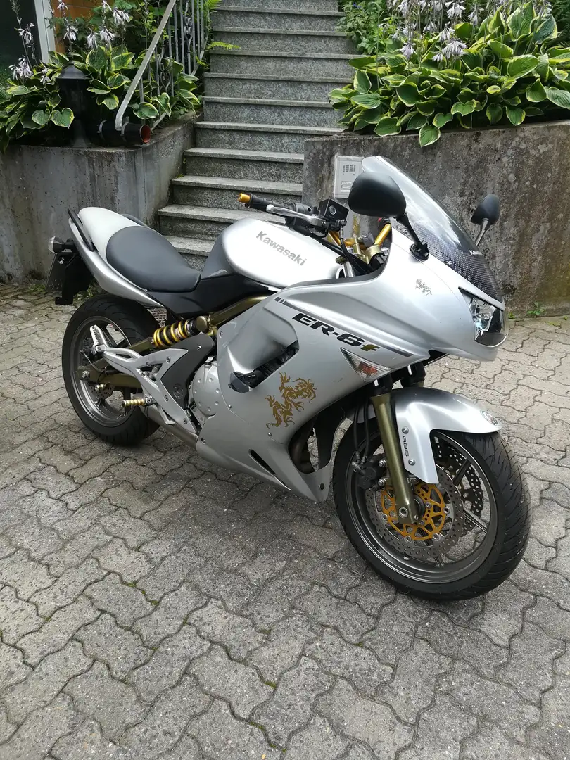 Kawasaki ER - 6 F Argintiu - 1