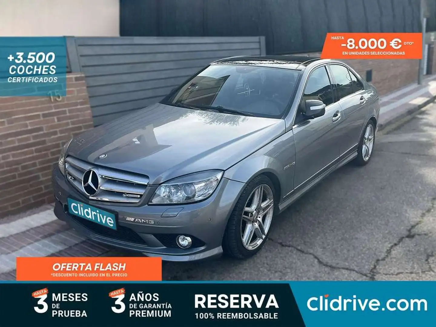 Mercedes-Benz C 350 350CDI Avantgarde 4M Aut. Gris - 1