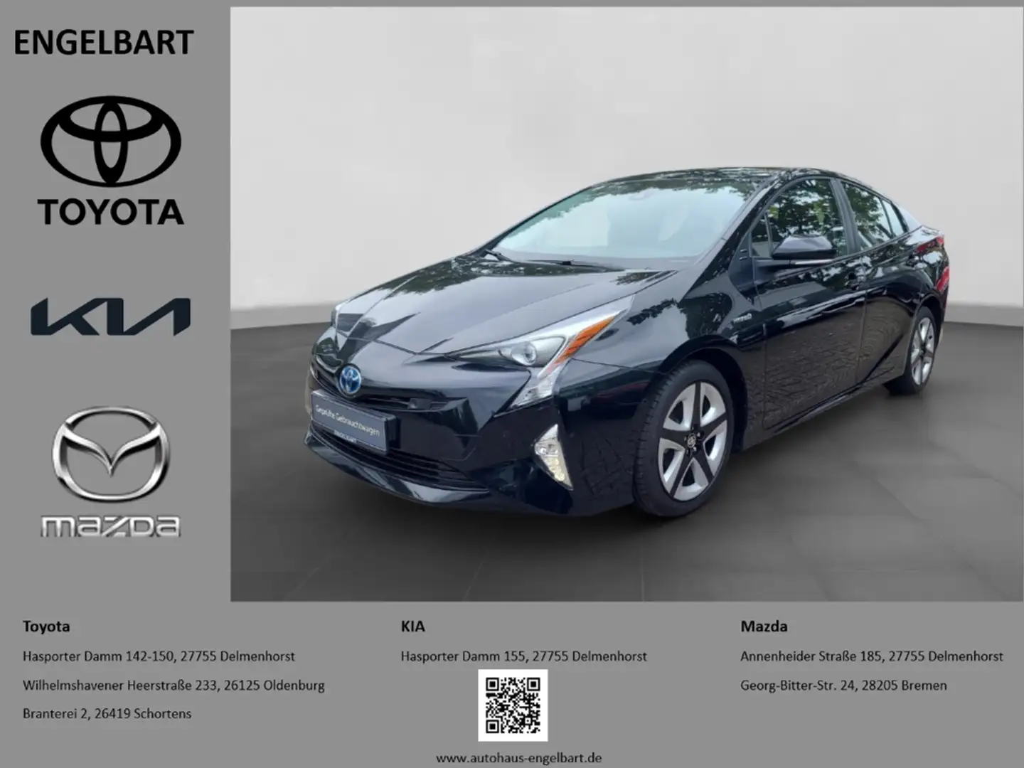Toyota Prius Executive 1.8 VVT-i HUD Navi Soundsystem JBL LED M Schwarz - 1