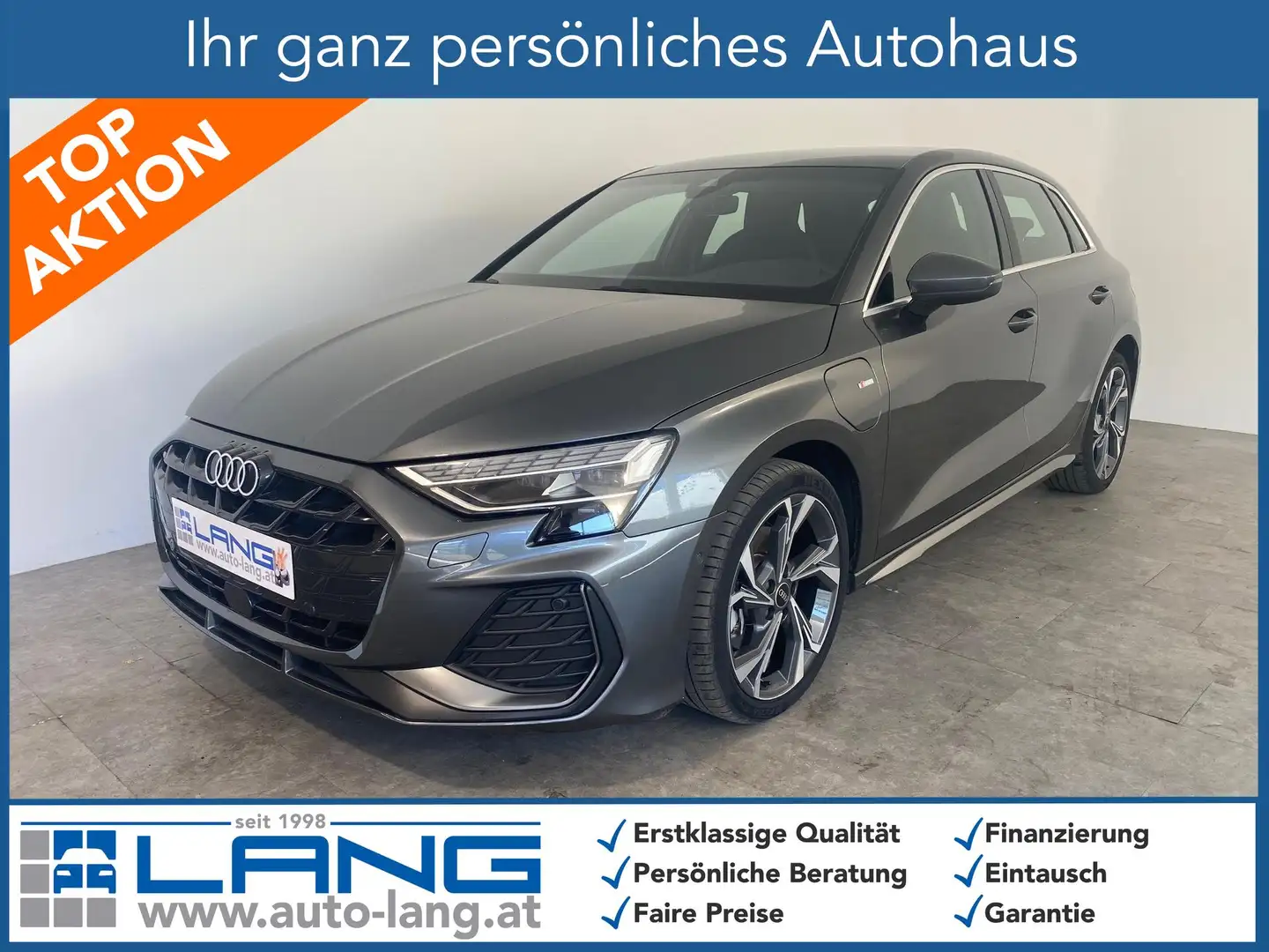 Audi A3 Sportback 40 1.5 TFSI e S line MATRIX*NAVI*RFK ... Grau - 1