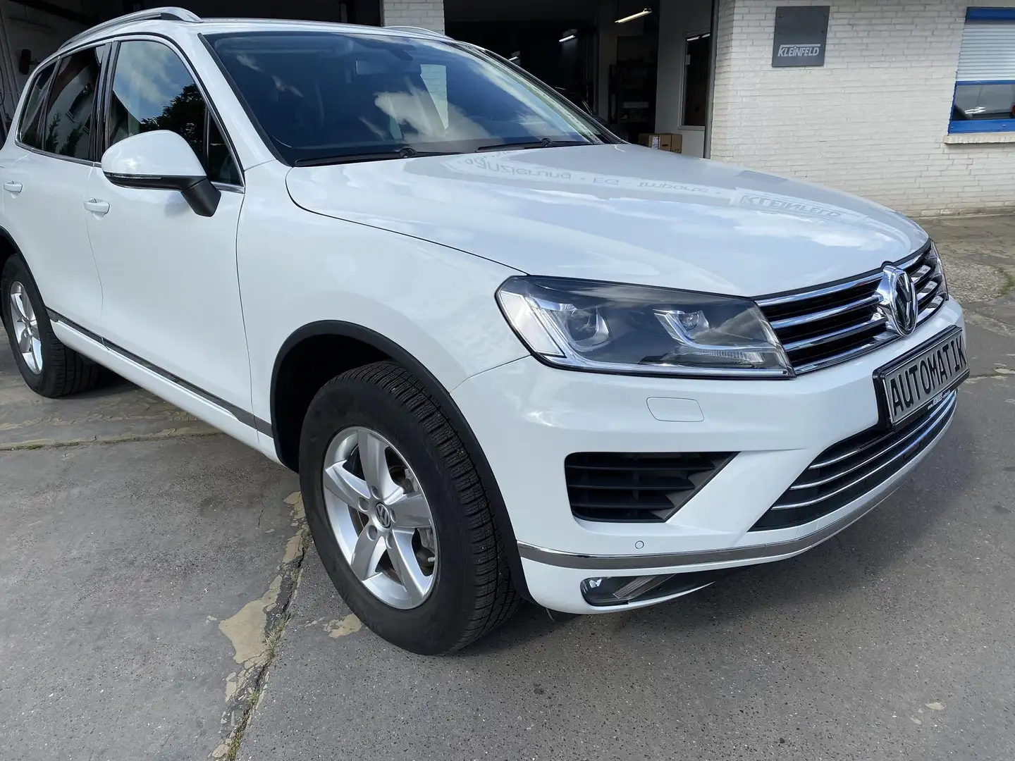 Volkswagen Touareg 3.6 FSI 4M Xenon-Navi-Keyless-Rcam-GRA-MFA-Sitz... Blanc - 2