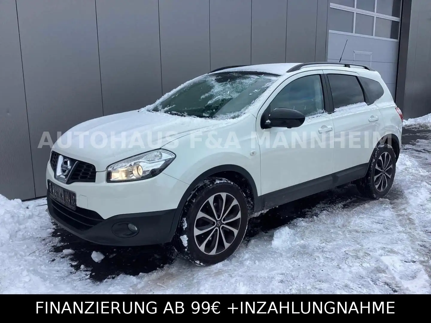 Nissan Qashqai +2 360 Kamera Pano Navi 7Sitzer Tempomat Blanc - 1