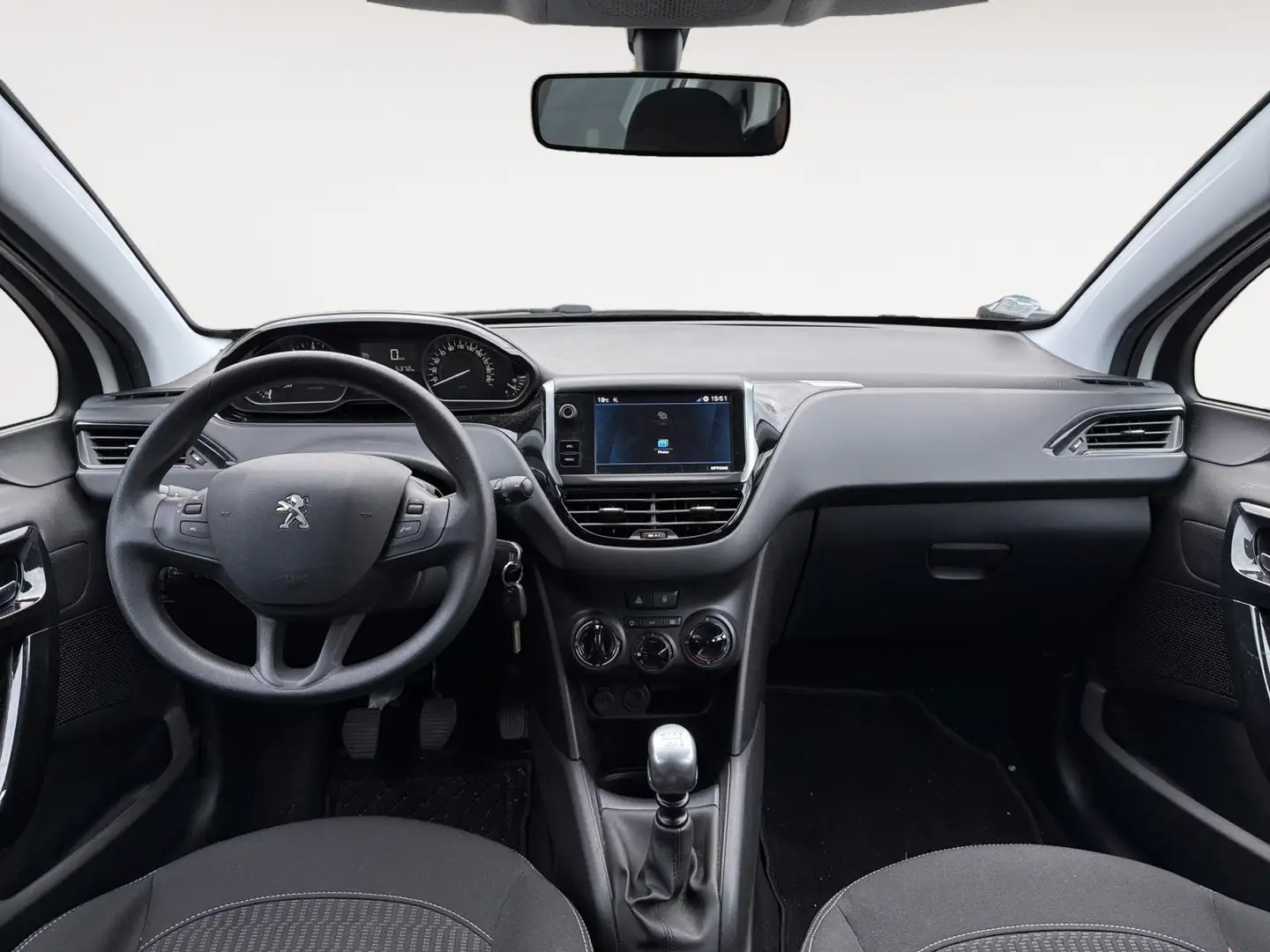 Peugeot 208 208 BlueHDi 100ch S\u0026amp;S BVM6 Active Business Blanc - 2