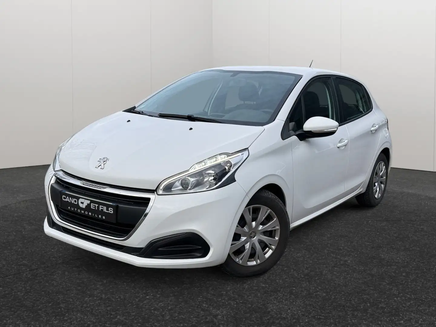 Peugeot 208 208 BlueHDi 100ch S\u0026amp;S BVM6 Active Business Blanc - 1