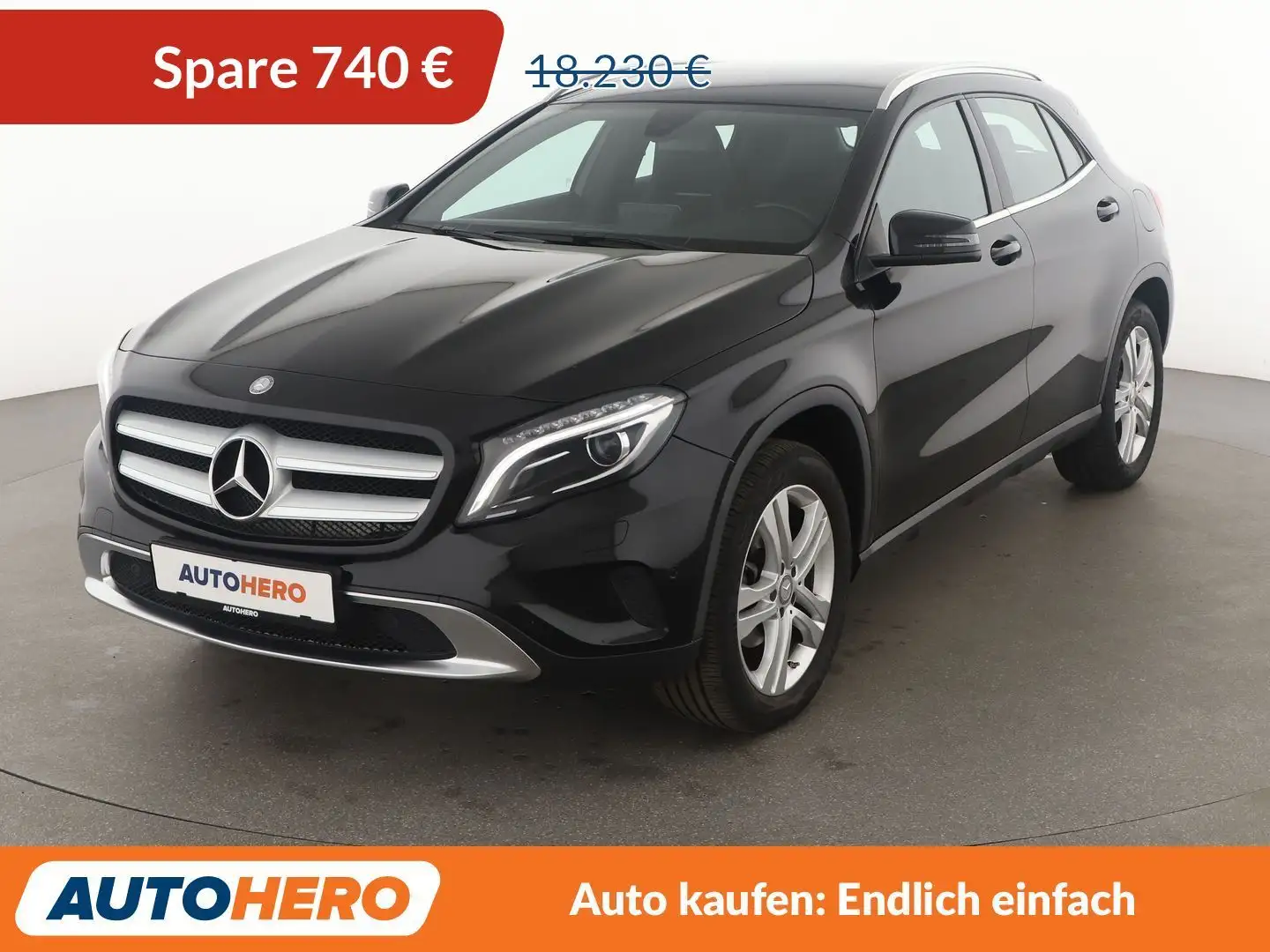 Mercedes-Benz GLA 180 GLA 180 Urban Aut.*NAVI*TEMPO*BI-XENON*PDC*SHZ* Schwarz - 1