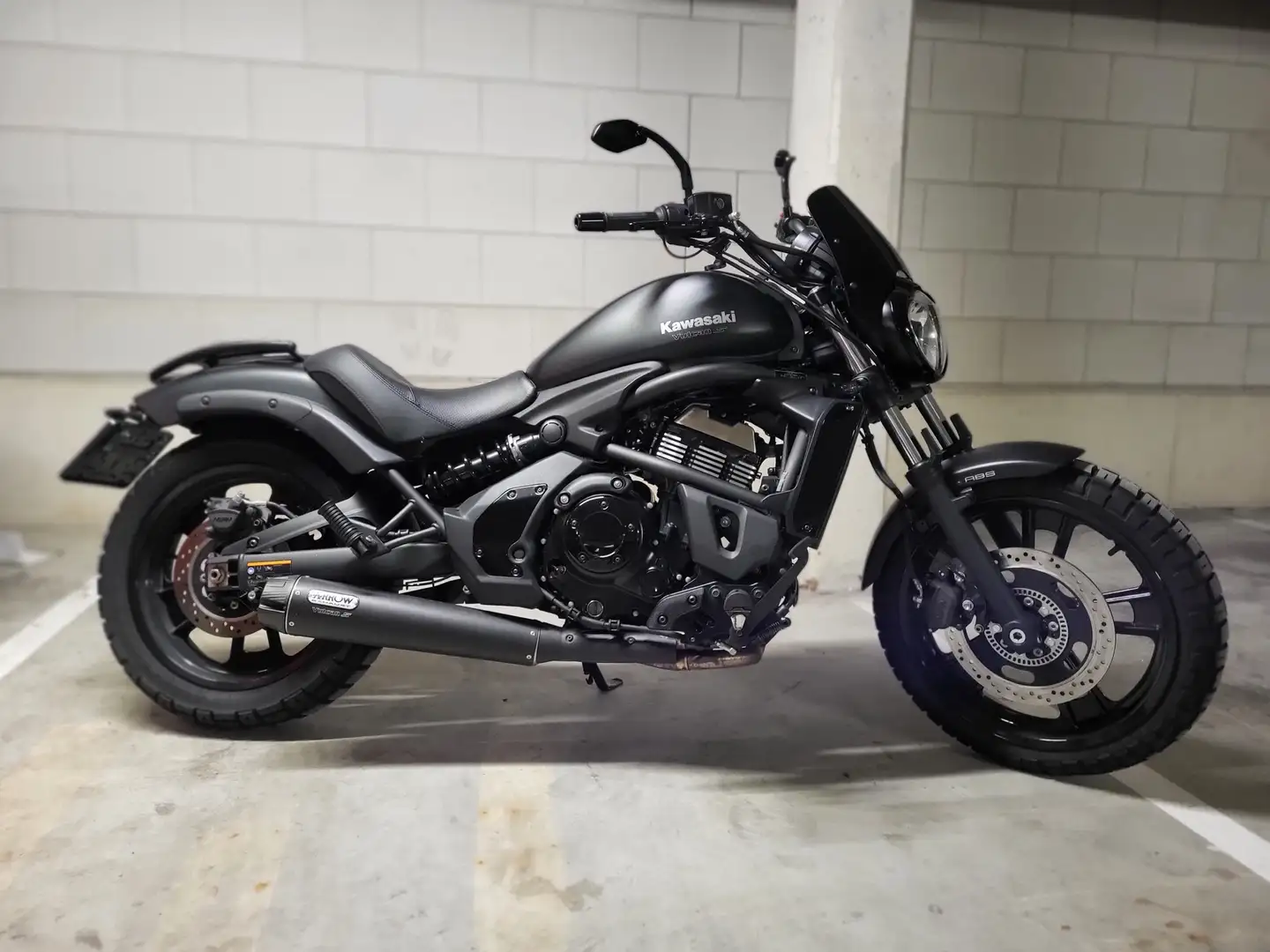 Kawasaki Vulcan S Chopper Zwart - 1