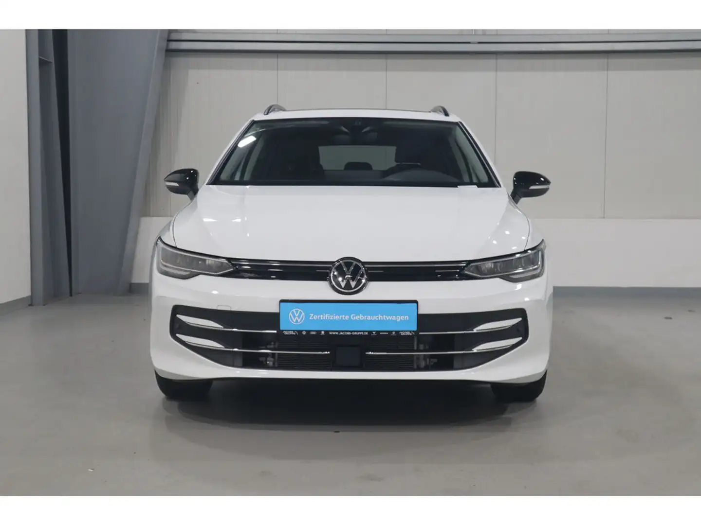 Volkswagen Golf Variant 1.5 eTSI DSG AHK*PANO*CAM*APP Goal Weiß - 2