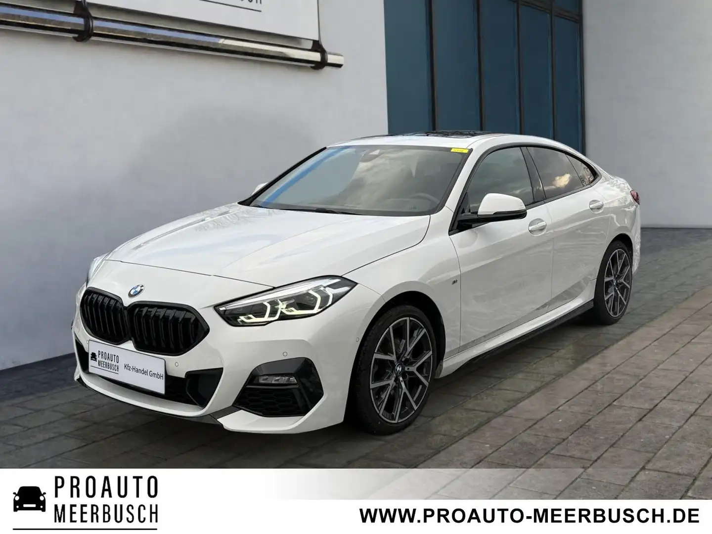 BMW 218 i Gran Coupe M Sport ACC/ADAPTLD/HUD/MMRY/PANO Weiß - 1