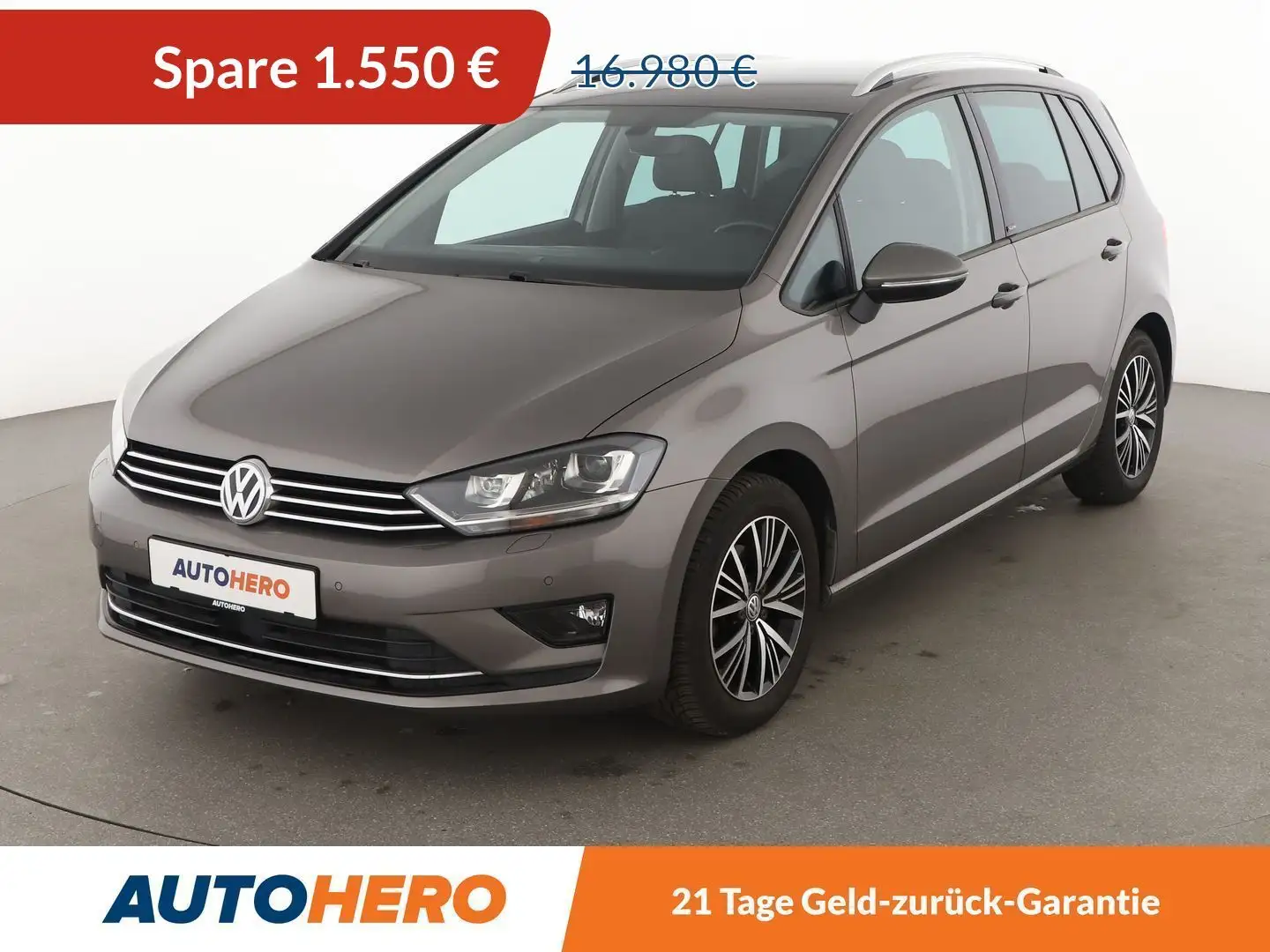 Volkswagen Golf Sportsvan 1.4 TSI Allstar BlueMotion Tech Aut.*ACC* Gris - 1
