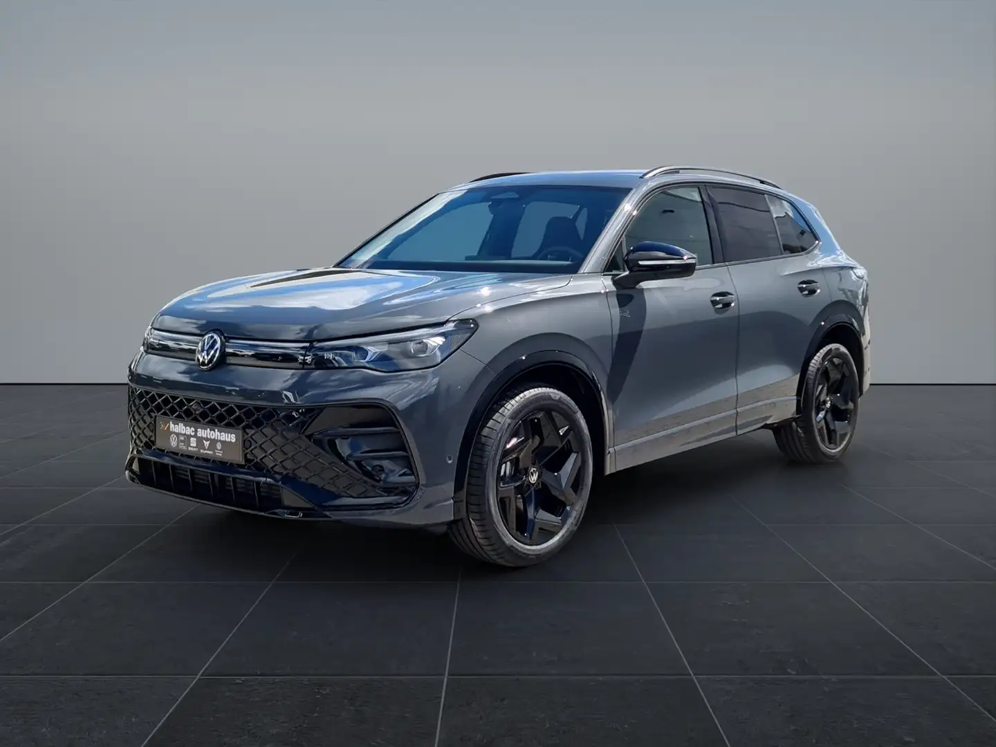 Volkswagen Tiguan 2.0 TDI DSG R-LINE+BLACKSTYLE+AHK+WR+HARMAN+MATRI Grau - 2