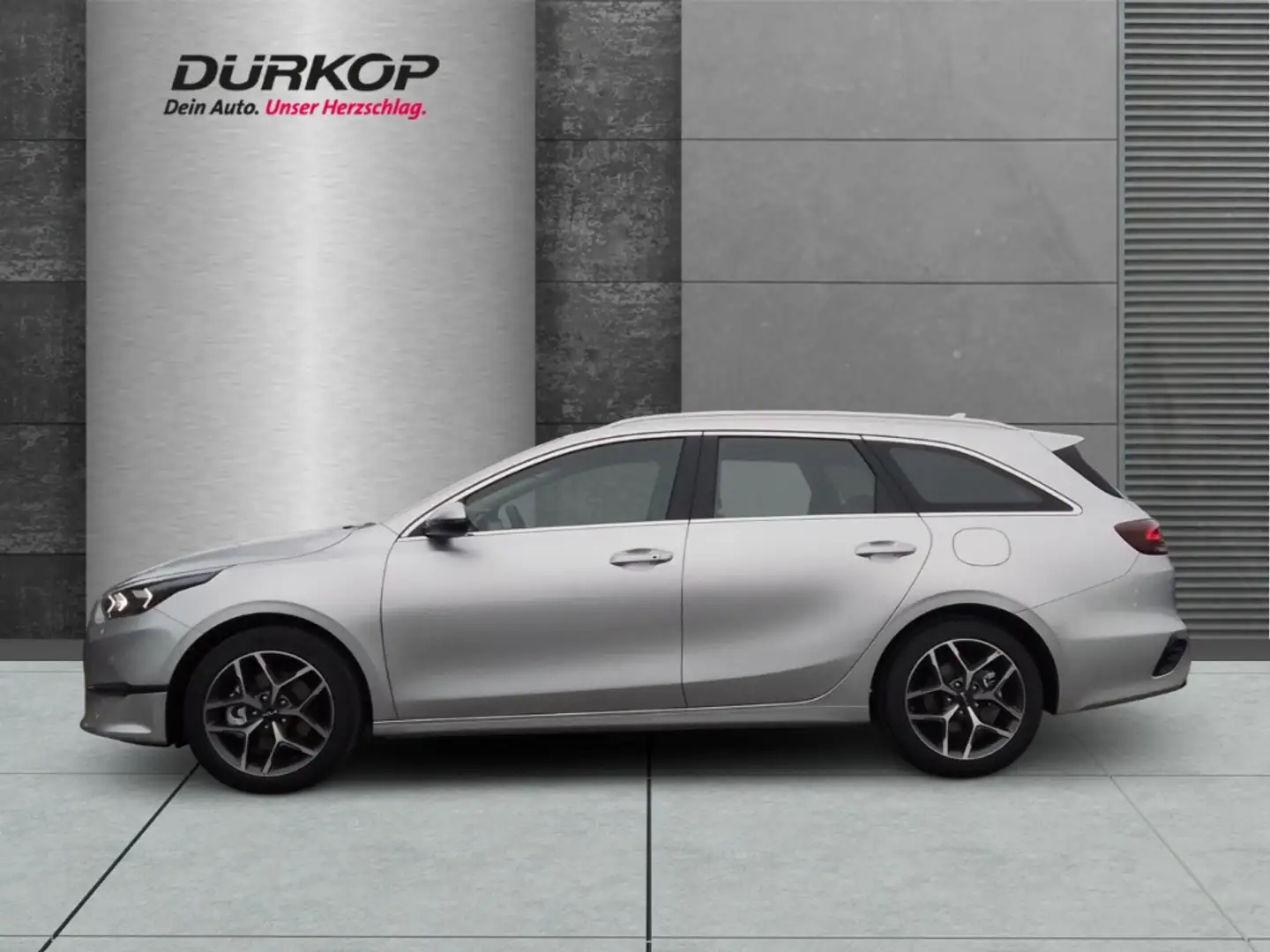 Kia Ceed SW / cee'd SW SPIRIT 1.5T DCT7 Technologie-Paket Totwinkelassist Silber - 2