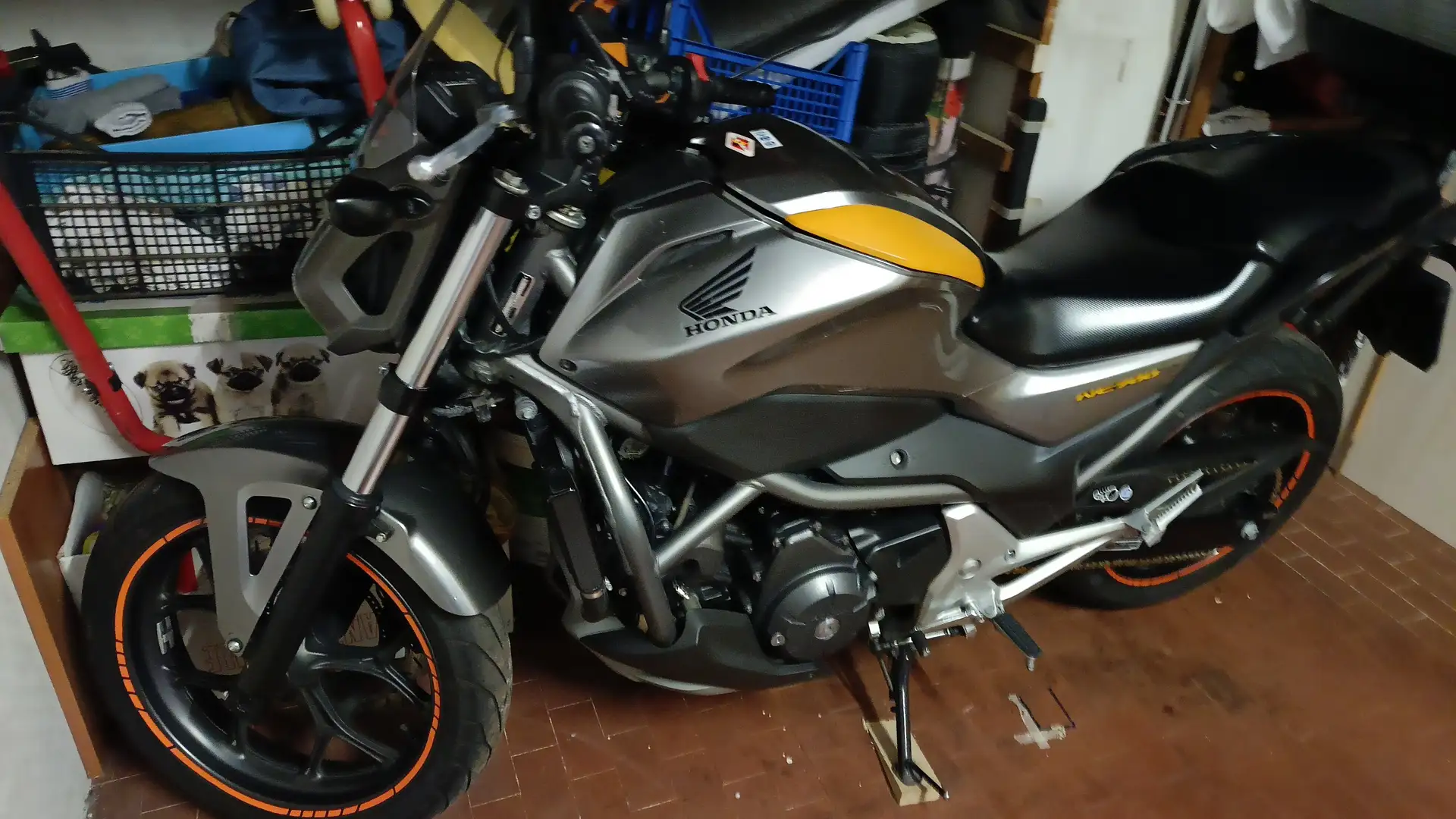Honda NC 700 Gri - 1