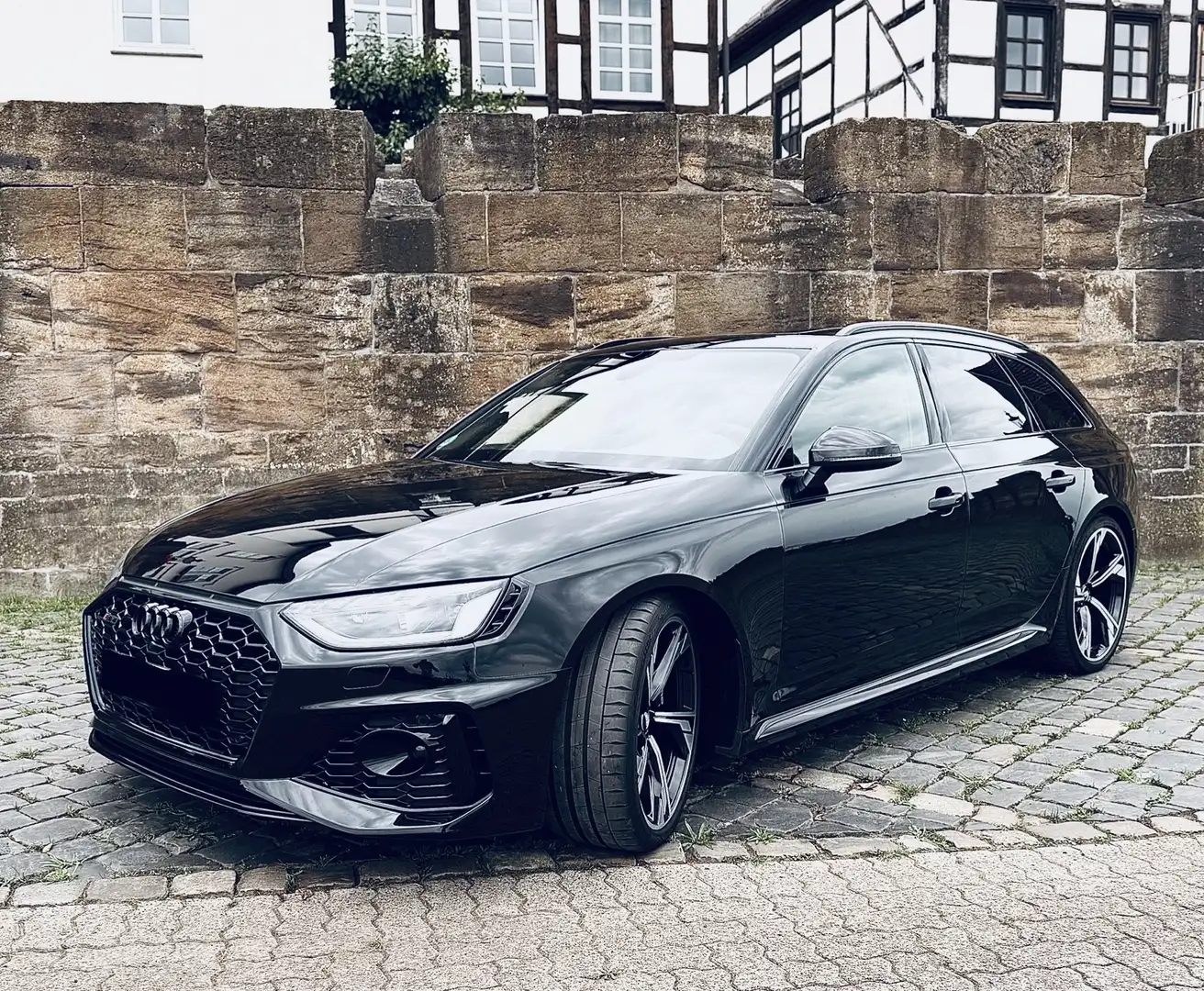 Audi RS4 2.9 TFSI, Pano, RS-AGA, AHK, Brem. neu, 8-fach usw Negru - 1