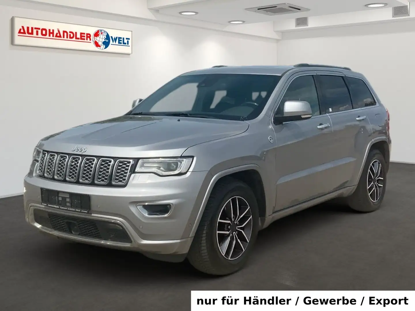 Jeep Grand Cherokee Gr. Cherokee 3.0CRD AT Overl. ACC AAC Leder App Silber - 1