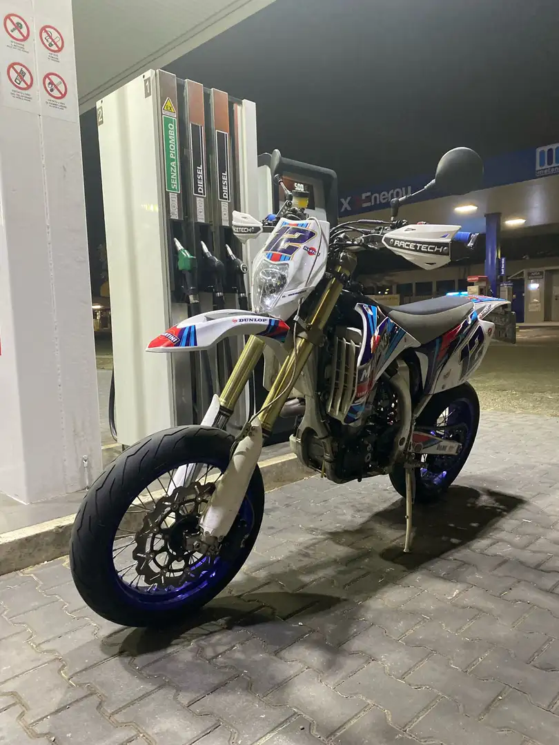 Yamaha WR 450 F Weiß - 2