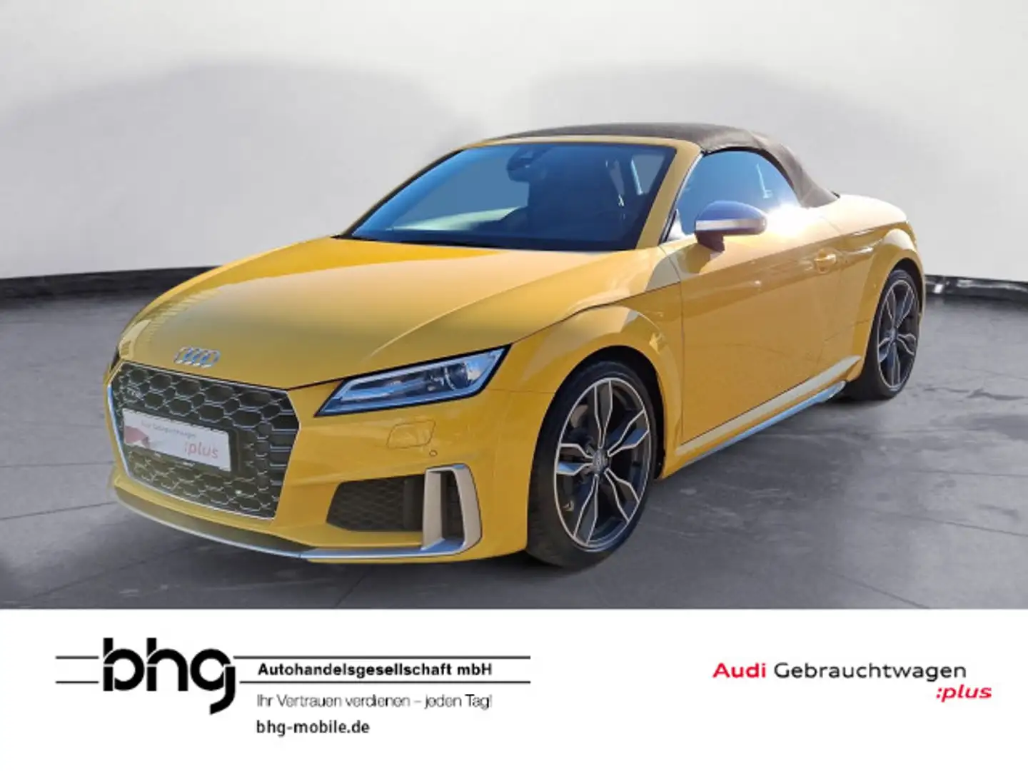 Audi TTS TFSI quattro S-tronic 19 Zoll, Navi Gelb - 1