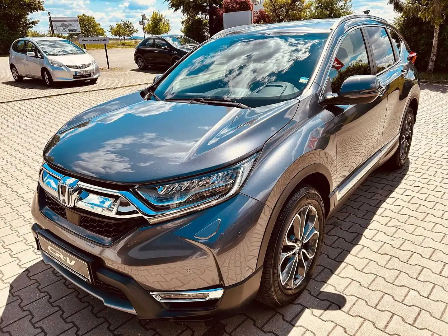 Honda CR-V Hybrid e:HEV 2.0 i-MMD 4WD Executive Grijs - 2