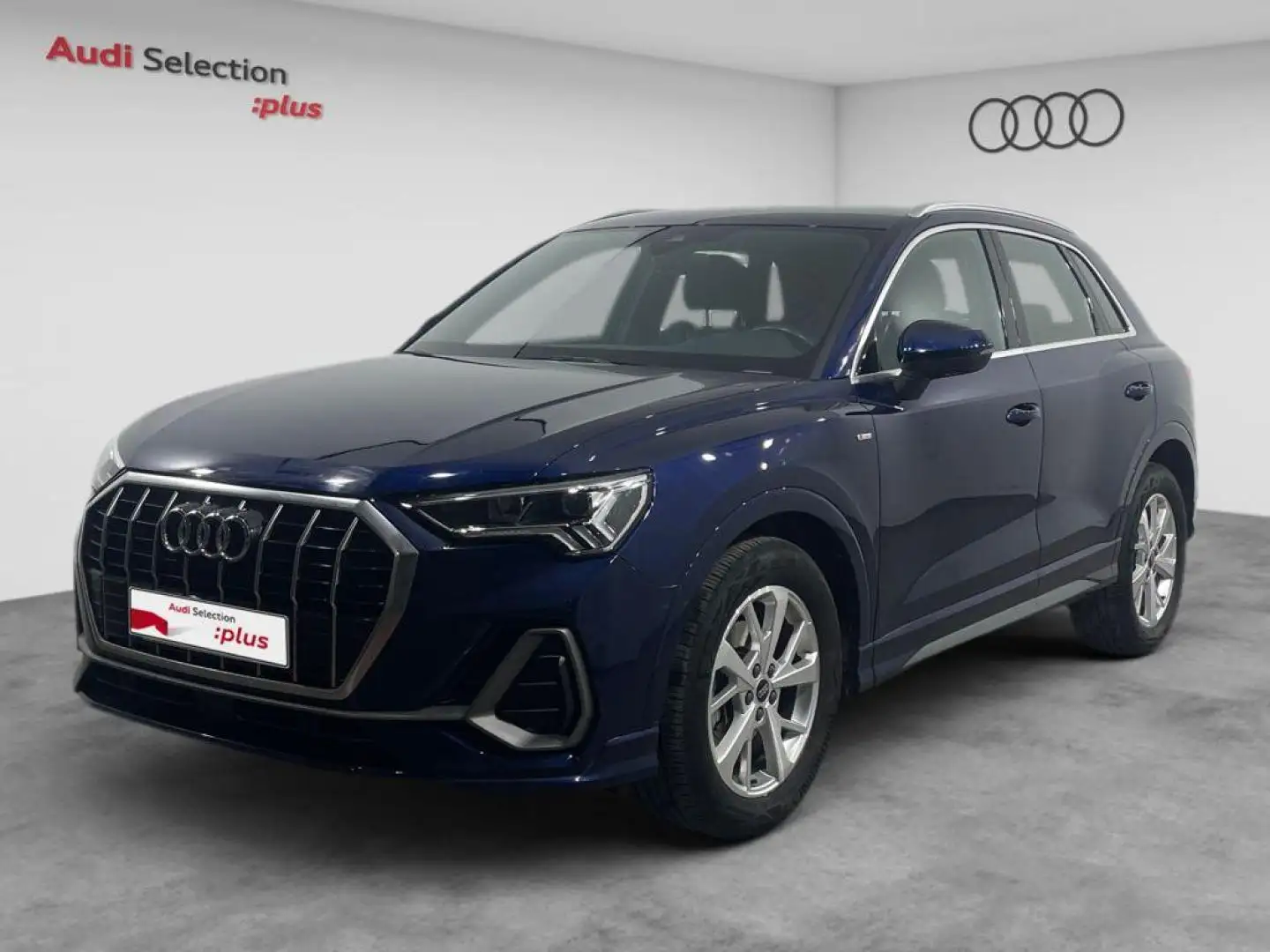 Audi Q3 35 TDI S line 110kW Bleu - 1