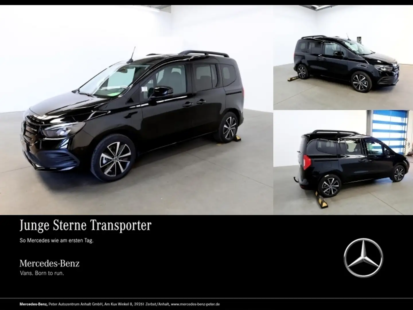 Mercedes-Benz EQT 200 Progressive ILS-LED/Anhängerkupplung Schwarz - 1