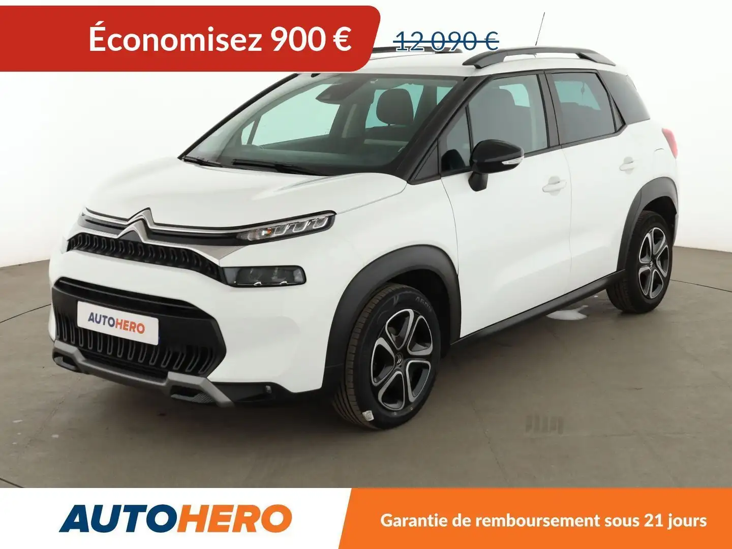 Citroen C3 Aircross 1.5 Blue-HDi Feel Pack Business BVM6 Blanc - 1