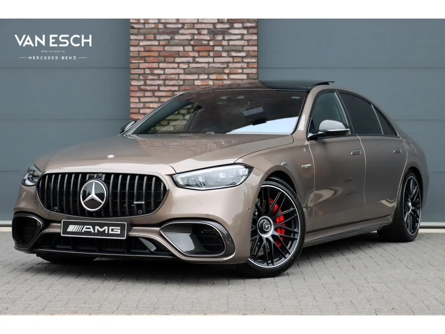 Mercedes-Benz S 63 AMG S E Performance Aut9 | 802pk | MANUFAKTUR | Achter Brun - 1