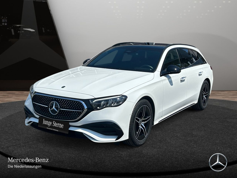 Mercedes-Benz E 200 T AMG Pano Distr+ LED AHK Night Kamera PTS — photo 2