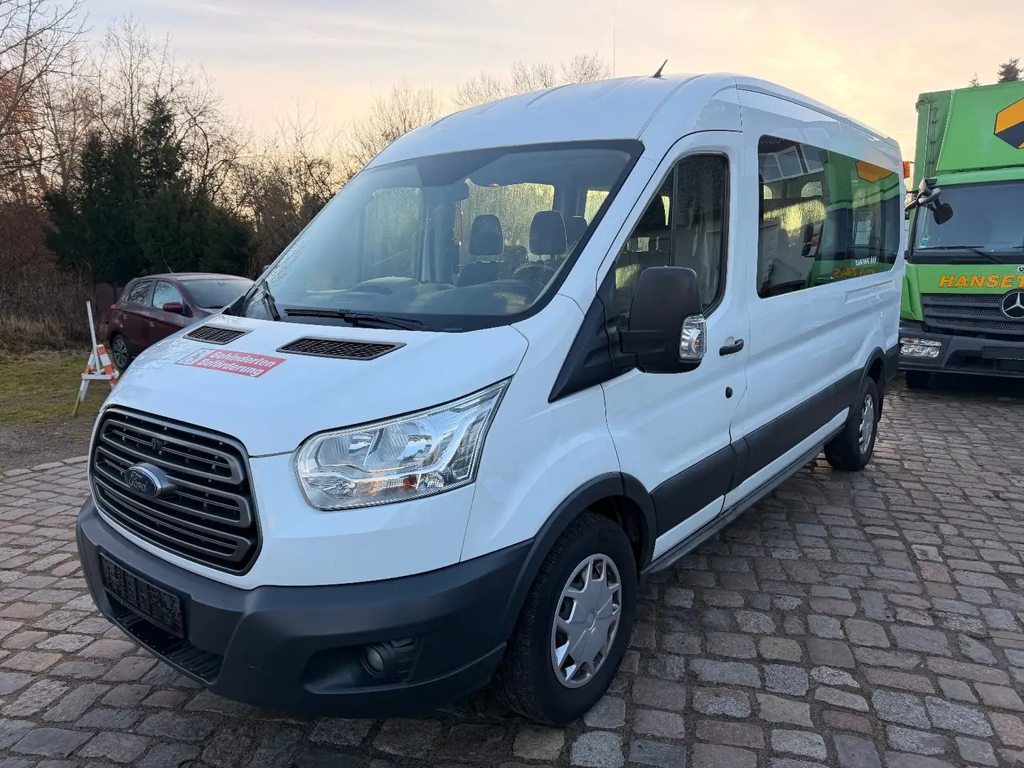 Ford Transit Kombi 350 L3 Trend 8-SITZER+RAMPE Weiß - 1