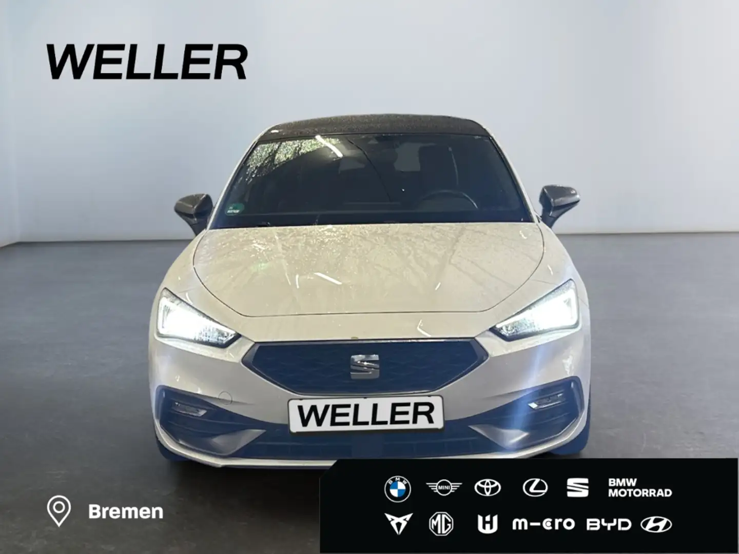 SEAT Leon 1.5 TSI ACT FR *LED*Pano*Beats*CarPlay*SHZ* Weiß - 2