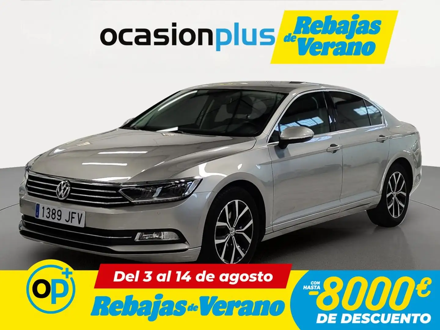 Volkswagen Passat 1.6TDI Advance 88kW Gris - 1