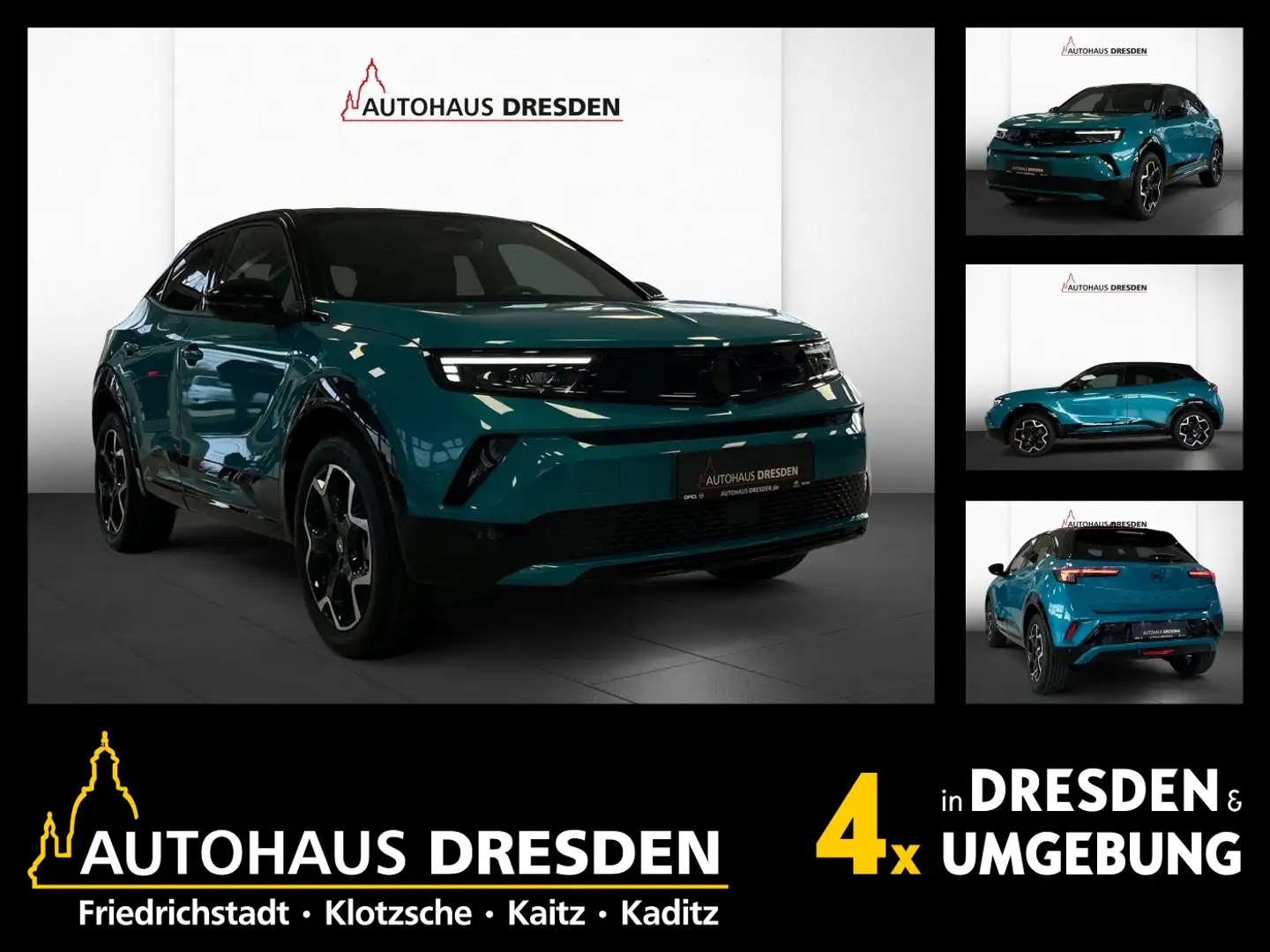 Opel Mokka-E Mokka e GS ACC+LED+Navi+SHZ+Winterp.+Kam.+LM Vert - 1