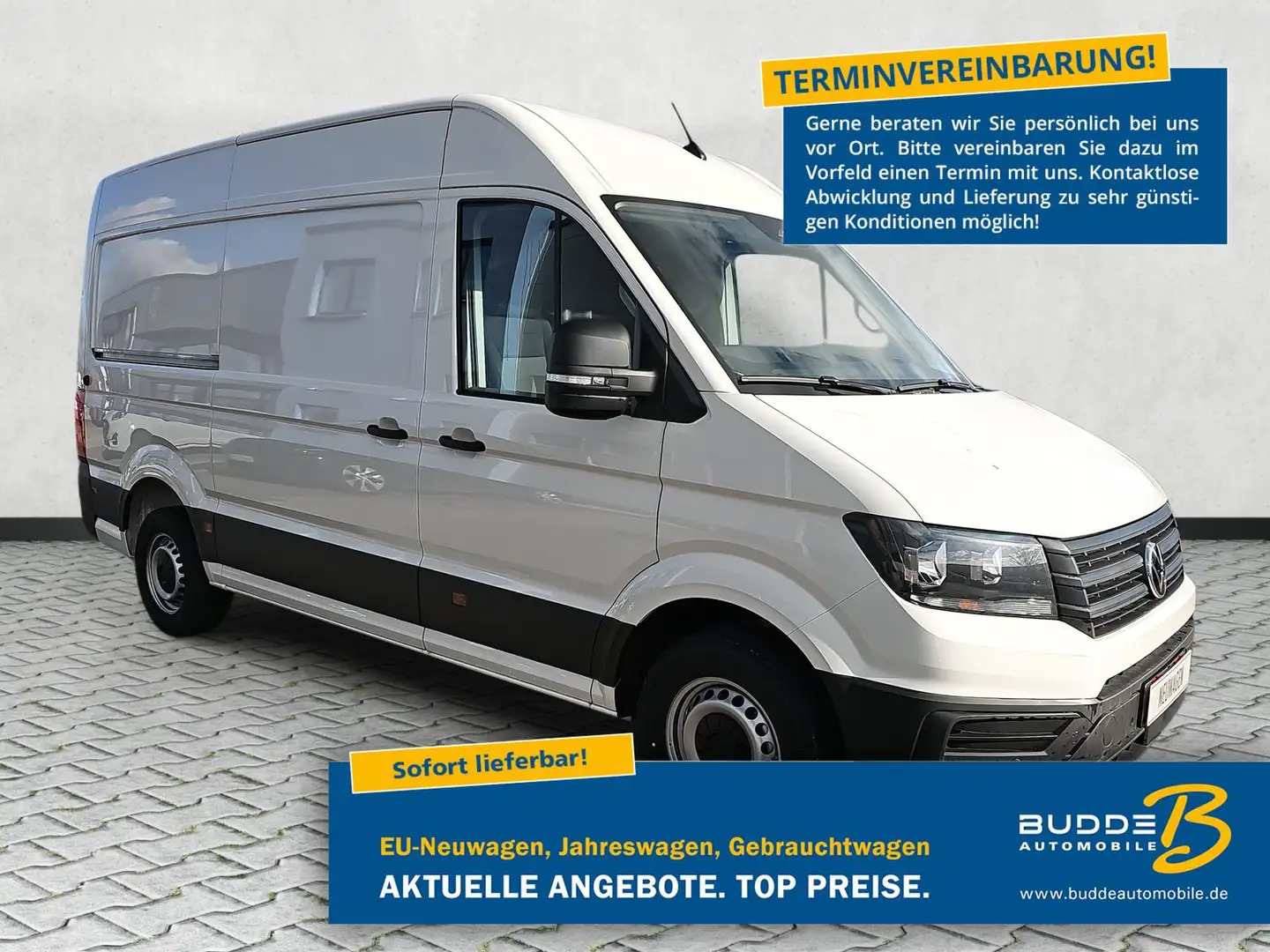 Volkswagen Crafter VW Crafter 35 2.0TDI MR HD L3H3 / Keyless Start Білий - 1