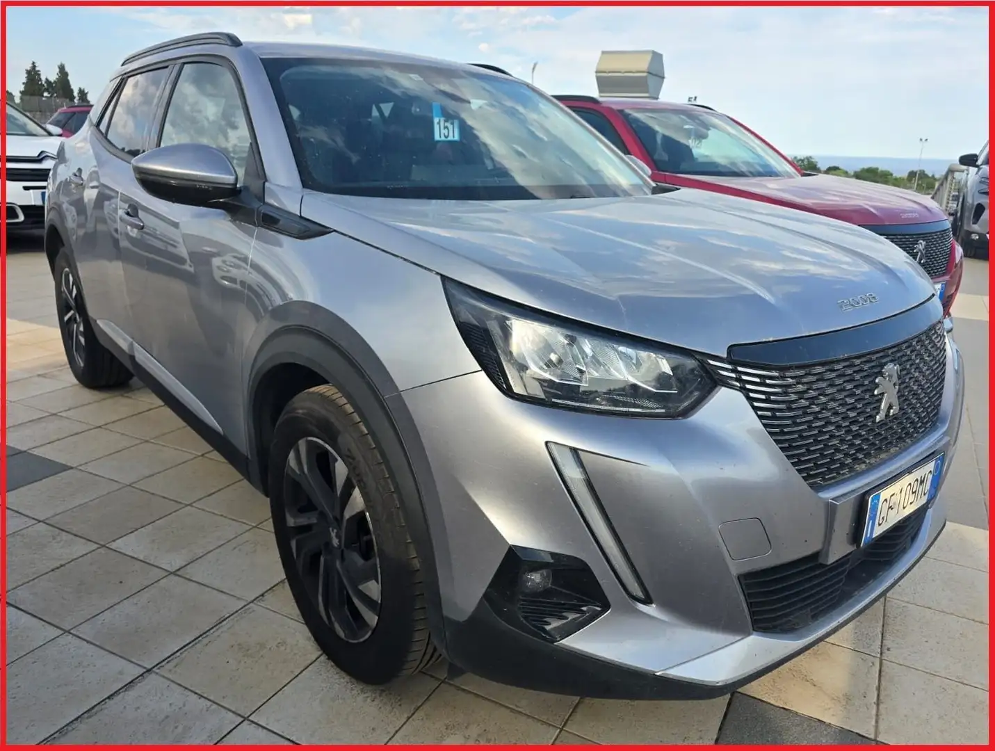 Peugeot 2008 BlueHDi 110 S&S GT Zilver - 1
